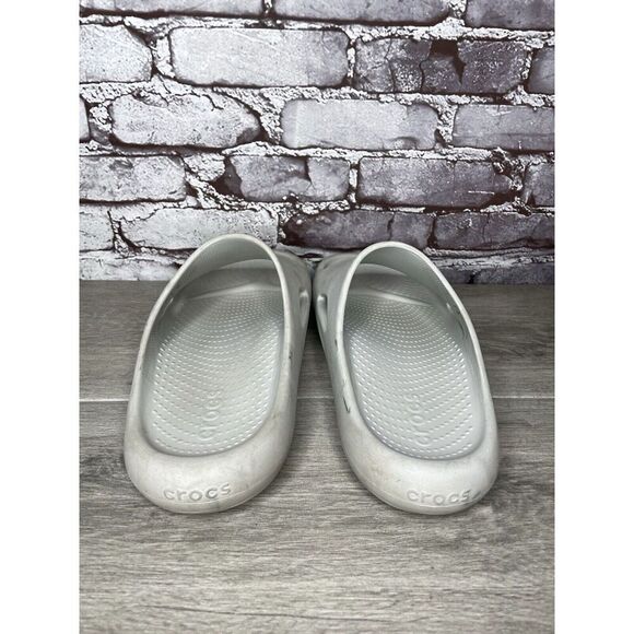 Crocs Mellow Recovery Grey Bone Slides Sandals Slip On Slides Men Sz 11M US/44EU - Picture 14 of 16